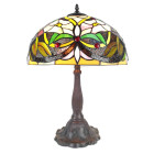 5LL-6126 Tiffany-Lampe-Leuchte Tischlampe Tischleuchte...