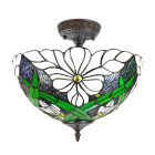 5LL-6139 Tiffany-Deckenleuchte-Deckenlampe Lampe Leuchte...