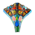 5LL-6137 Tiffany-Wandlampe-Wandleuchte Lampe Leuchte...