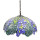 5LL-6182 Tiffany-Hängelampe-Hängeleuchte Lampe Leuchte Ø 45*126 cm E27/max 2*40W Clayre & Eef / Lumilamp