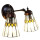 5LL-6210 Tiffany-Wandlampe-Wandleuchte Stimmungs-Lampe-Leuchte 30*23*23 cm E14/max 2*25W Clayre & Eef / Lumilamp