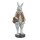 Clayre & Eef - Oster-Deko Osterhase mit Osterkörbchen - 10 8 25 cm