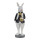 Clayre & Eef - Oster-Deko Osterhase mit Hut - 7 7 20 cm