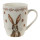 REBMU Becher Tasse Mug Serie Rabbits and Butterflies 12*8*10 cm / 350 ml Clayre & Eef