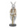 Clayre & Eef - Oster-Deko Oster-Hase mit Gehstock - 5 5 15 cm