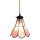 5LL-6217 Tiffany-Hängelampe-Hängeleuchte-Lampe-Leuchte 18*15*115 cm E14/max 1*25W Clayre & Eef / Lumilamp