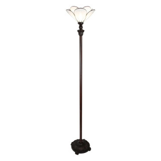 5LL-6219 Tiffany-Bodenlampe-Stehlampe-Lampe-Leuchte Ø 31*183 cm E27/max 1*40W Clayre & Eef / Lumilamp
