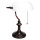 5LL-5683 Tiffany-Lampe-Leuchte Tischlampe Schreibtischlampe Bankerlampe26*16*38 cm E27/max 1*40W Clayre & Eef/Lumilamp