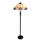 5LL-6171 Tiffany-Lampe-Leuchte Bodenlampe Stehlampe...