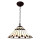 5LL-6176 Tiffany-Hängelampe-Hängeleuchte Deckenlampe Lampe Leuchte Ø 40 cm E27/max 1*60W Clayre & Eef/Lumilamp
