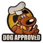 6Y4894 Blechschild Nostalgieschild Dog Approved 50*1*50...