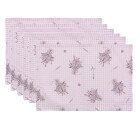 Clayre & Eef - 6er Set Tischsets Untersetzer Serie...