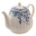 BFLTE Teekanne Kaffeekanne Kanne Porzellan-Service Serie Blue Flower 23*14*15 cm / 1100 ml