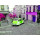 Foto113 Paris Montmartre Citroën 2 CV Ente Vision 5  60 x 45 cm Fotokunst auf Leinwand Bild Gemälde Wanddekoration Wandbild Art Kunst
