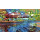 Foto117 Paris Seine Flussfahrt 75 x 50 cm Fotokunst auf Leinwand Bild Gemälde Wanddekoration Wandbild Art Kunst