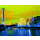 Foto151 Skyline Düsseldorf Medien-Hafen Fernsehturm Gehry-Bauten 60 x 45 cm Foto-Kunst auf Leinwand Bild Gemälde