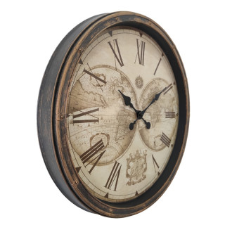 6KL0775 Uhr Wanduhr Chronometer Ø 50*5 cm / 1*AA Clayre & Eef