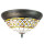 5LL-6266 Tiffany-Deckenlampe-Deckenleuchte Lampe Leuchte Ø 38*20 cm E14/max 2*25W Clayre & Eef/Lumilamp