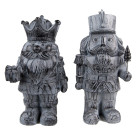 6PR3732Z 2er Set Deko-Figur-Skulptur Nikolaus...