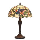 5LL-1210L Tiffany-Lampe-Leuchte-Tischlampe-Stehlampe...