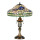 5LL-1207 Tiffany-Tischlampe-Tischleuchte-Lampe-Leuchte Ø 46x60 cm E27/max 2x60W Clayre & Eef/Lumilamp