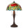 5LL-1209 Tiffany-Lampe-Leuchte-Tischlampe-Tischleuchte Ø 35x58 cm E27/max 2x60W Clayre & Eef / Lumilump