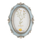Clayre & Eef - Bilderrahmen Fotorahmen oval / 10x15...