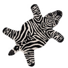 FOR0005 Teppich Vorleger Tiermotiv Zebra 60x90x2 cm...