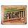 6Y5234 Textschild Blechschild Spaghetti 33x1x25 cm Clayre & Eef