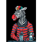 Zebra_Women T-Shirt Funshirt Gastro-Bedarf Service Bar Küche