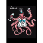 Krake_Let`s Start_Women T-Shirt Funshirt Gastro-Bedarf Service Bar Küche