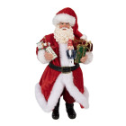 65226 Weihnachtsmann, Santa Claus, Nikolaus mit Geschenken und Briefen Clayre & Eef