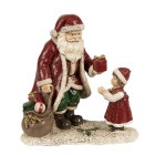 6PR3927 Nikolaus Weihnachtsmann Santa Claus mit Kind und...