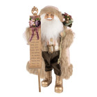 65257 Weihnachtsmann Nikolaus Santa Claus mit Wunschliste...