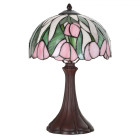 5LL-6307 Tiffany-Lampe-Leuchte Tischlampe Tischleuchte...