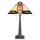 LumiLamp - Tiffany-Lampe-Stehlampe-Tischlampe-Leuchte