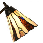 5LL-6318 Tiffany-Lampe-Leuchte-Tischlampe-Tischleuchte...