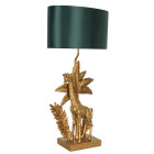 5LMC0023 Kolonialstil Lampe Leuchte Giraffe Palme...