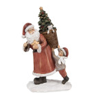 6PR4940 Weihnachtsmann, Santa-Claus, Nikolaus Weihnachts-Deko-Dekoration Clayre & Eef