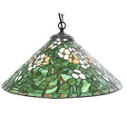 5LL-6351 Tiffany-Hänge-Lampe-Leuchte Clayre & Eef / Lumilamp