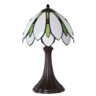 5LL-6328 Tiffany-Tischlampe-Tischleuchte-Schreibtischlampe Clayre & Eef / Lumilamp
