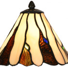 5LL-6316 Tiffany-Tischlampe-Tischleuchte-Schreibtischlampe Clayre & Eef / Lumilamp