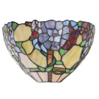 5LL-6357 Tiffany-Wandlampe-Wandleuchte-Lampe-Leuchte Clayre & Eef / Lumilamp