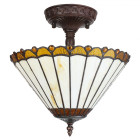 5LL-6281 Tiffany-Deckenlampe-Deckenleuchte Lampe Leuchte...