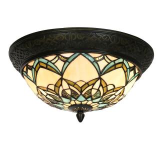 LumiLamp - Tiffany-Decken-Lampe-Leuchte-Fluter
