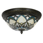 LumiLamp - Tiffany-Decken-Lampe-Leuchte-Fluter