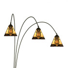 LumiLamp - Majestätischer Lichtbogen: XL Tiffany...