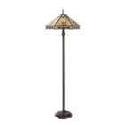 LumiLamp - Tiffany-Bodenlampe-Stehlampe