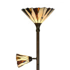 5LL-6319 Tiffany-Bodenlampe-Bodenleuchte Stehlampe Clayre...