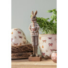 Clayre & Eef - Oster-Deko-Figur-Hase mit Pullover und...
